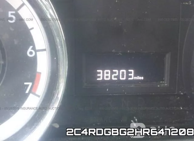 2C4RDGBG2HR647208 фото 7