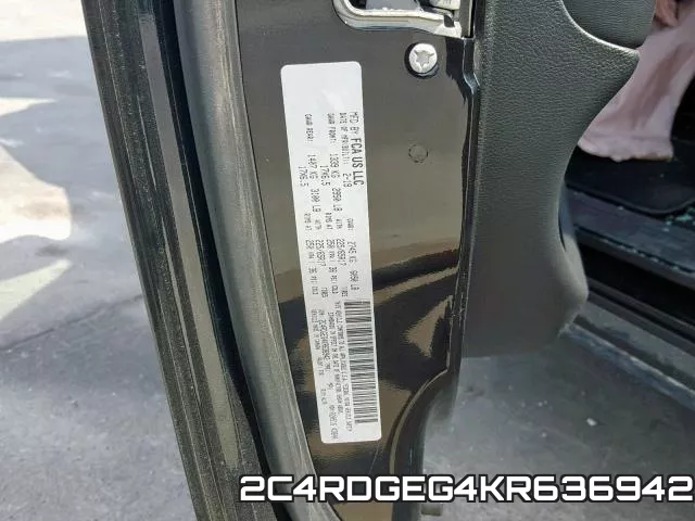 2C4RDGEG4KR636942 фото 2