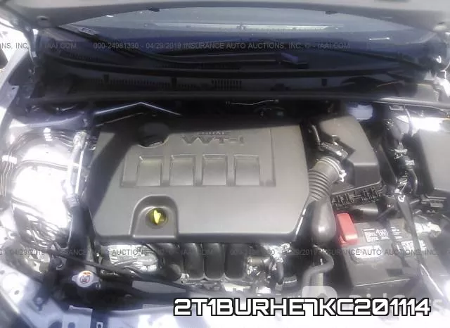 2T1BURHE7KC201114 фото 2