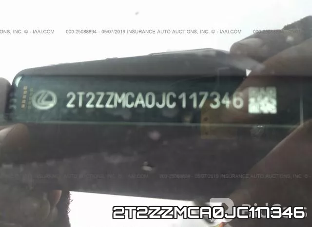 2T2ZZMCA0JC117346 фото 10
