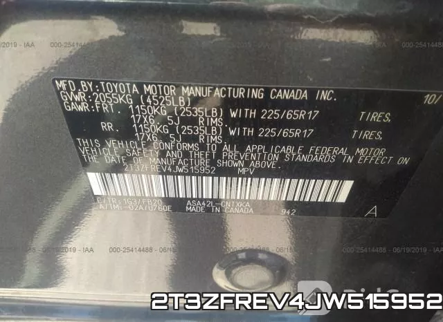2T3ZFREV4JW515952 фото 10