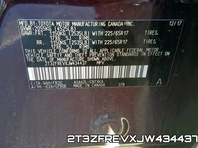 2T3ZFREVXJW434437 фото 2