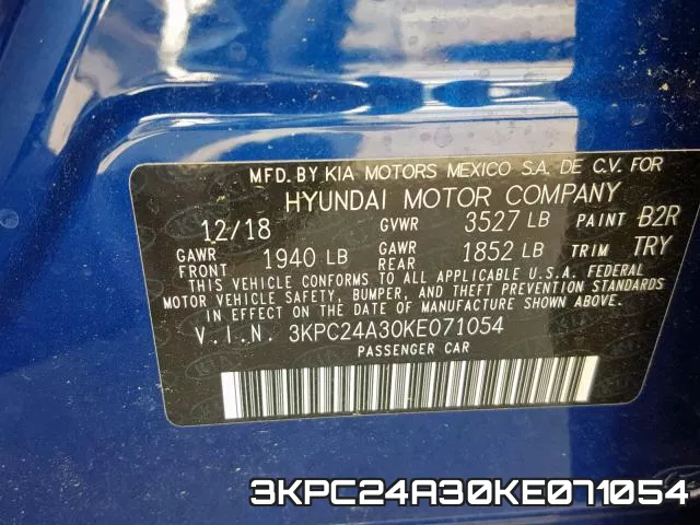 3KPC24A30KE071054 фото 2