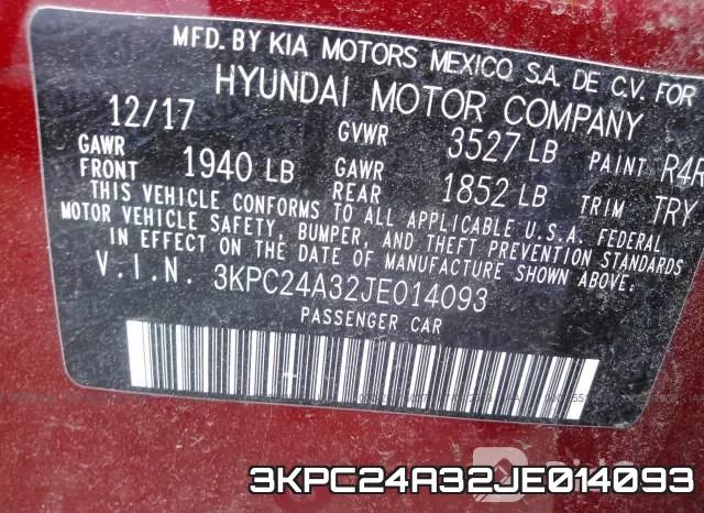 3KPC24A32JE014093 фото 10