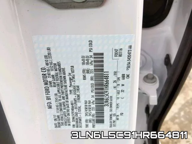 3LN6L5C91HR664811 фото 2