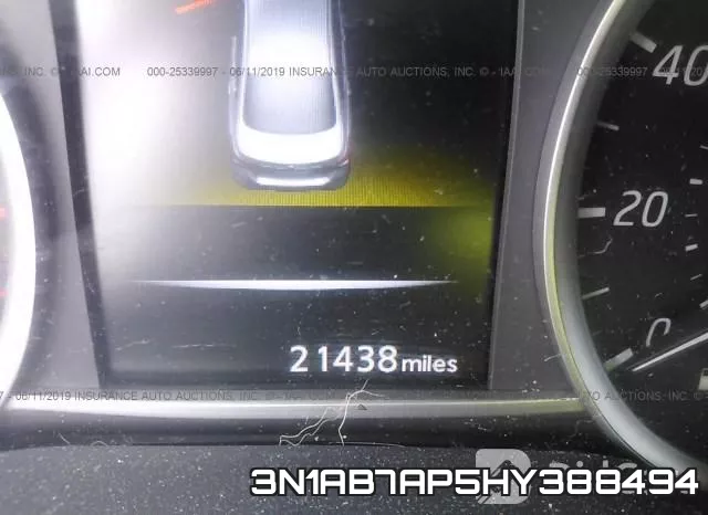 3N1AB7AP5HY388494 фото 8
