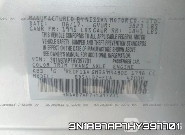 3N1AB7AP7HY397701 фото 10