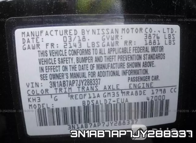 3N1AB7AP7JY288337 фото 10
