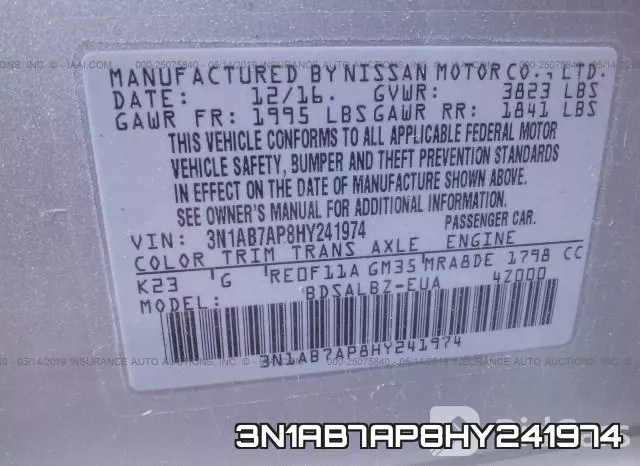 3N1AB7AP8HY241974 фото 10