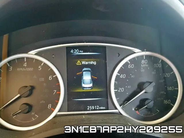 3N1CB7AP2HY209255 фото 9