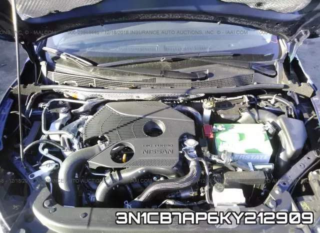 3N1CB7AP6KY212909 фото 2