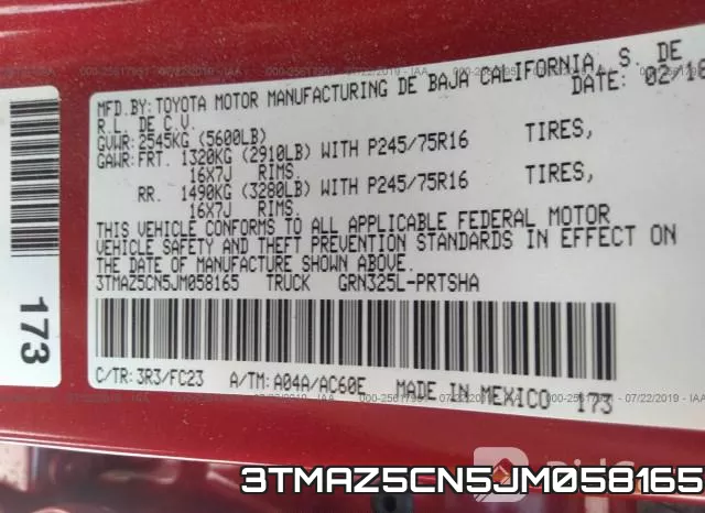 3TMAZ5CN5JM058165 фото 10