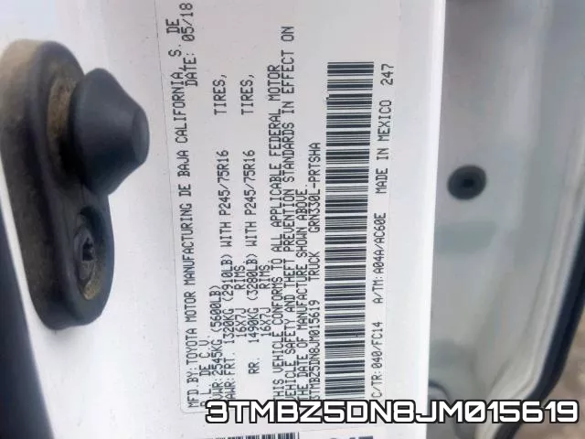 3TMBZ5DN8JM015619 фото 2