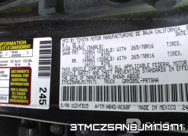 3TMCZ5AN8JM179171 фото 10