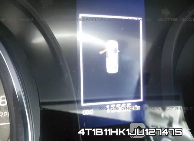 4T1B11HK1JU127475 фото 8