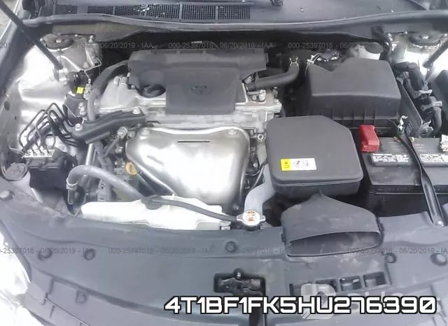 4T1BF1FK5HU276390 фото 2