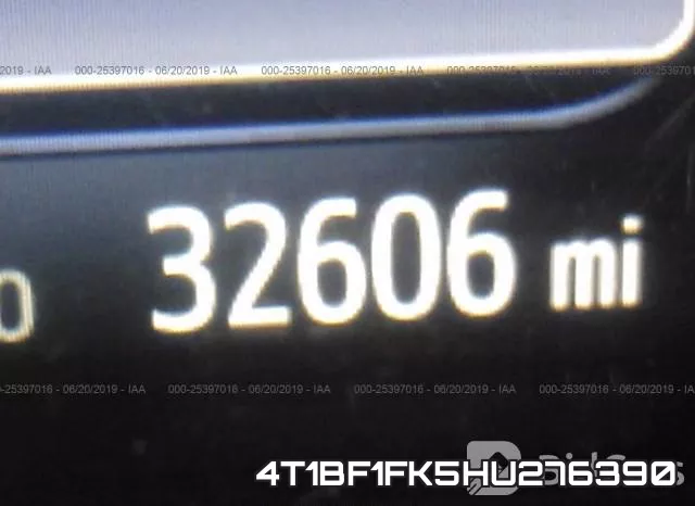 4T1BF1FK5HU276390 фото 8