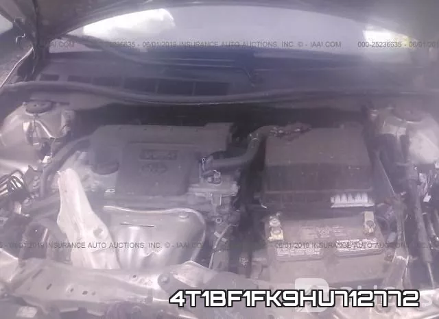 4T1BF1FK9HU712772 фото 2