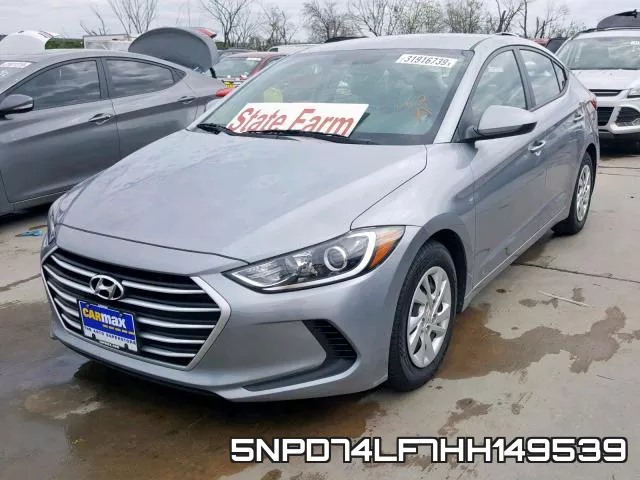 5NPD74LF7HH149539 фото 3