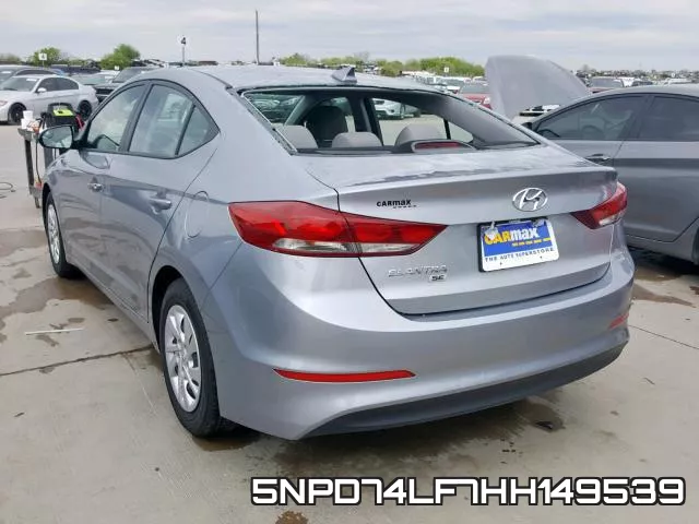 5NPD74LF7HH149539 фото 4