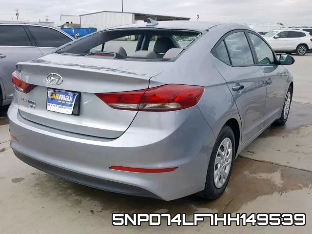 5NPD74LF7HH149539 фото 5