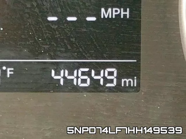 5NPD74LF7HH149539 фото 9