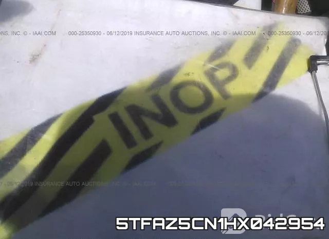 5TFAZ5CN1HX042954 фото 8