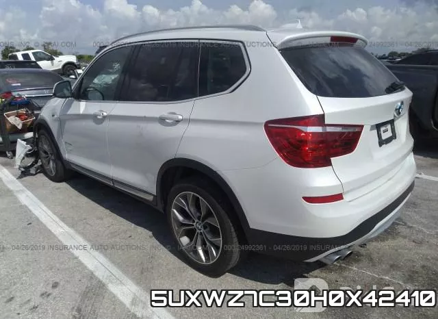 5UXWZ7C30H0X42410 фото 4