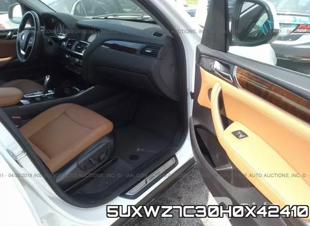 5UXWZ7C30H0X42410 фото 6