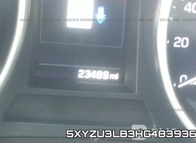 5XYZU3LB3HG483936 фото 8