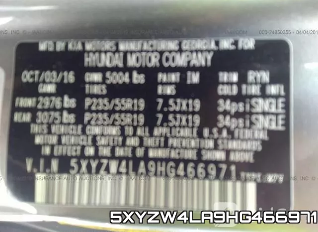 5XYZW4LA9HG466971 фото 10