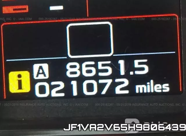 JF1VA2V65H9806439 фото 8