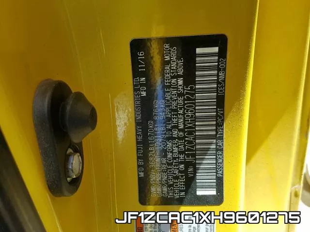 JF1ZCAC1XH9601275 фото 2
