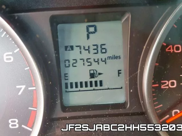 JF2SJABC2HH553203 фото 9
