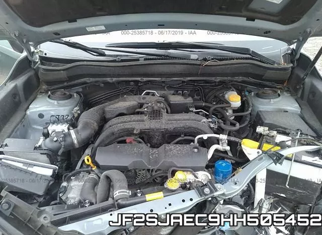 JF2SJAEC9HH505452 фото 2