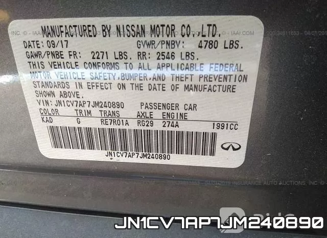 JN1CV7AP7JM240890 фото 10