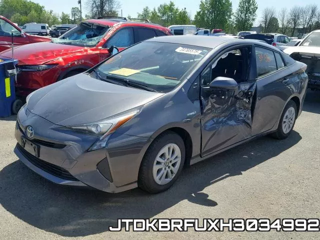 JTDKBRFUXH3034992 фото 3