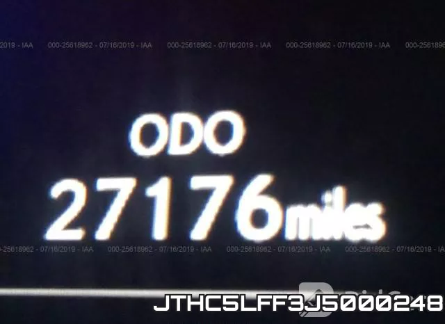 JTHC5LFF3J5000248 фото 8