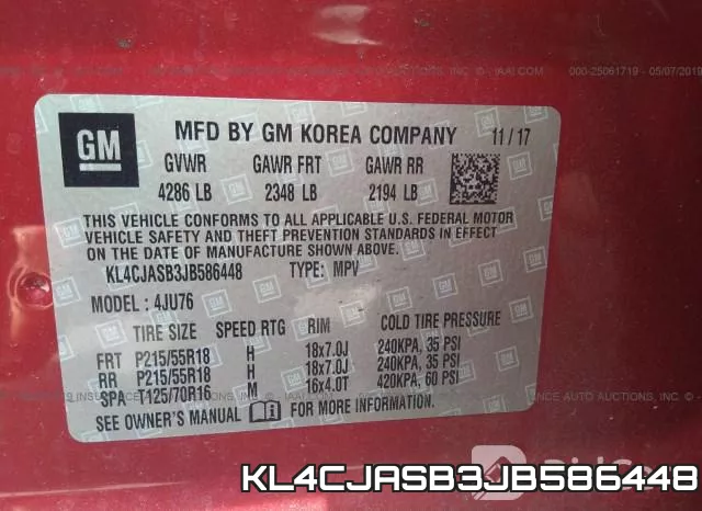 KL4CJASB3JB586448 фото 10
