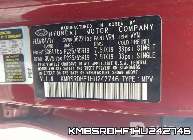 KM8SRDHF1HU242746 фото 10