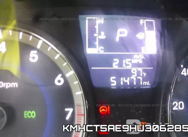 KMHCT5AE9HU306285 фото 8