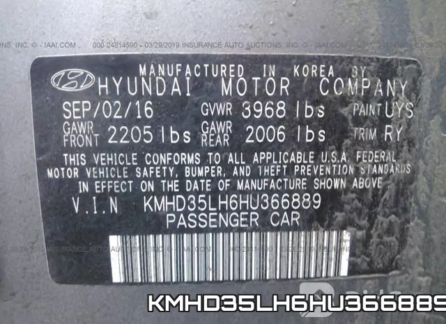 KMHD35LH6HU366889 фото 10