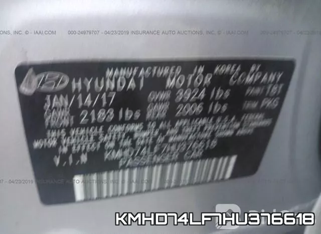 KMHD74LF7HU376618 фото 10
