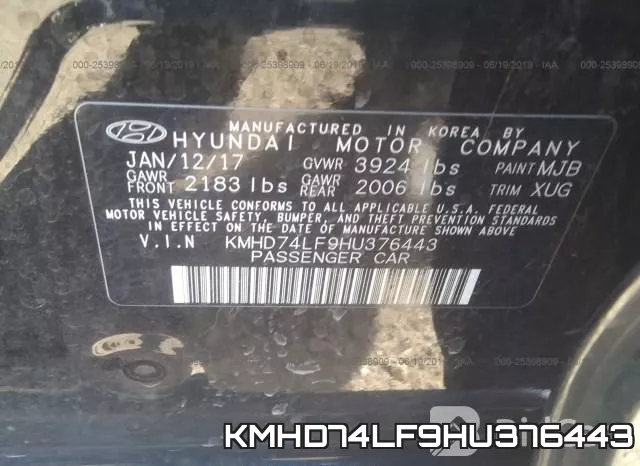 KMHD74LF9HU376443 фото 10