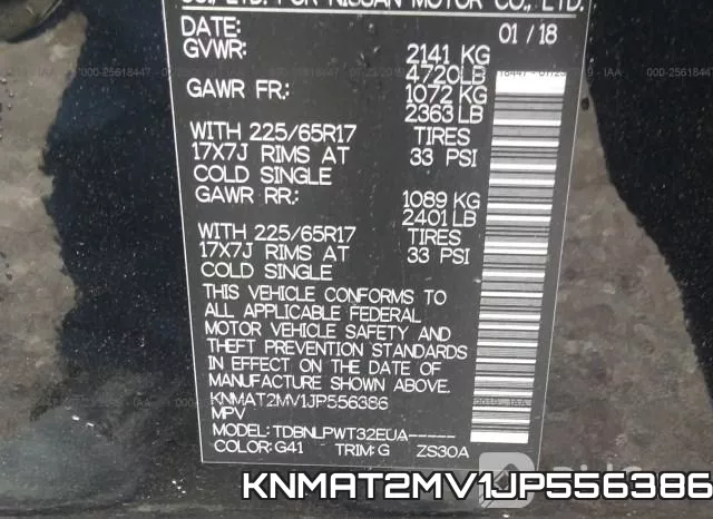 KNMAT2MV1JP556386 фото 10