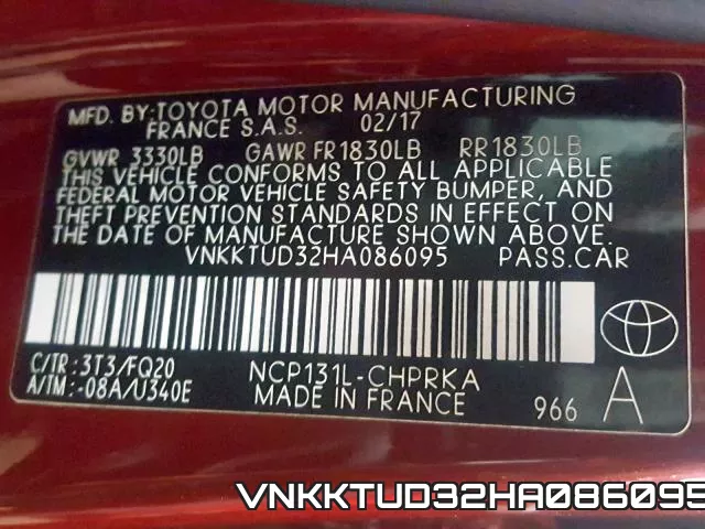 VNKKTUD32HA086095 фото 2