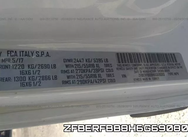 ZFBERFBB8H6G69080 фото 10