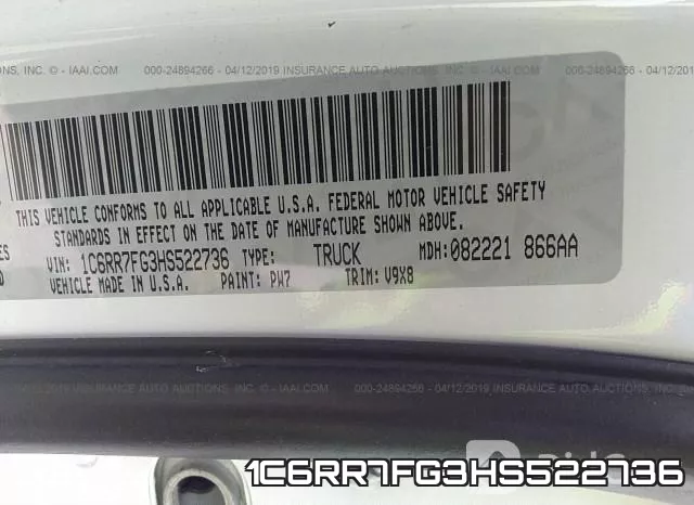 1C6RR7FG3HS522736 фото 9