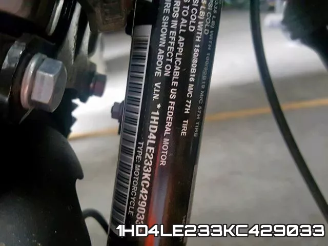 1HD4LE233KC429033 фото 2