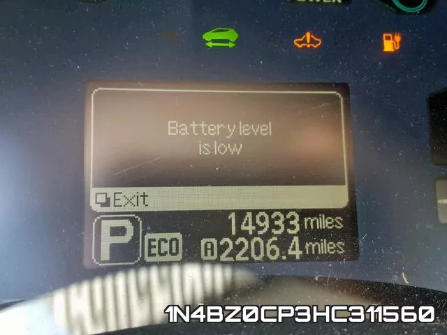 1N4BZ0CP3HC311560 фото 9